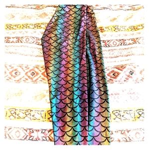 BlackMilk rainbow mermaid leggings